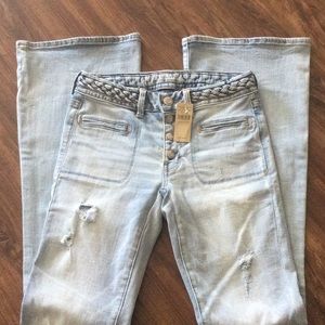 American Eagle Outfitters Boho Artist Jeans NWT